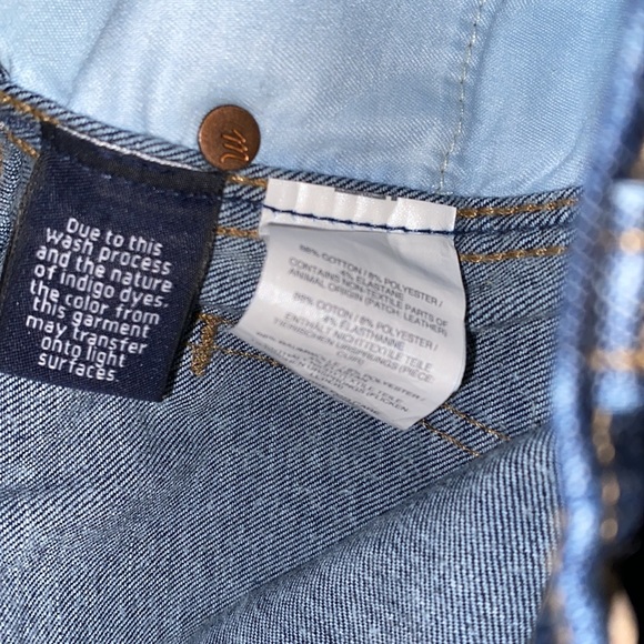 Madewell 10” high-rise skinny indigo blue jeans size 27 - Picture 9 of 10